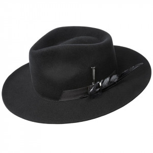 Palarie Bailey of Hollywood Barksdale Fedora Negru