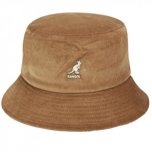 Palarie Kangol Washed Cord Bucket Wood
