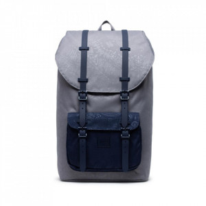 Rucsac Herschel Little America Gri Peacoat Bandana