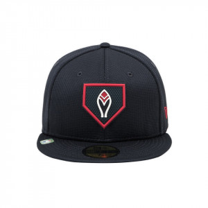 Sapca New Era 59fifty MLB Atlanta Braves Clubhouse Negru