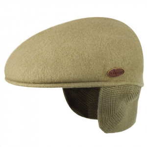 Basca Kangol Wool 504 Earlap Maro Camel