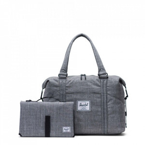 Geanta Herschel Strand Sprout Duffle Raven Crosshatch