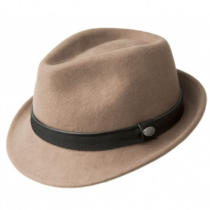 Palarie Bailey of Hollywood Ike Fedora Maro Camel