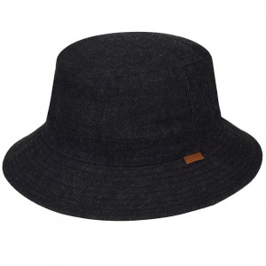 Palarie Kangol Quilted Denim Hunter Negru