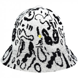 Palarie Kangol Street King Casual Alb
