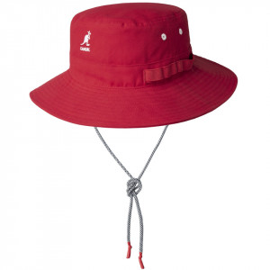 Palarie Kangol Utility Cords Jungle Rosu