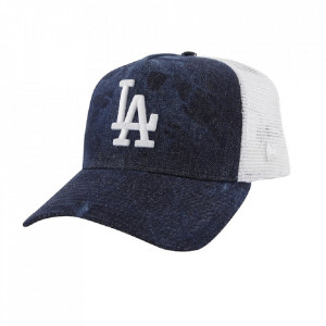 Sapca New Era Trucker A-Frame Tie Dye LA Bleumarin