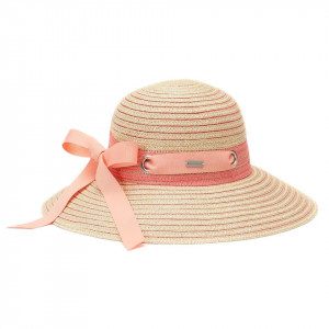 Palarie Betmar Jasmine Braided Wide Brim Roz