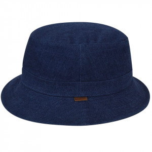 Palarie Kangol Quilted Denim Hunter Indigo