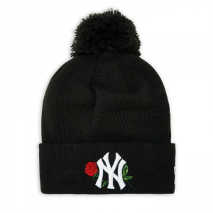 Caciula New Era Bobble Knit Twine NY Yankees Negru