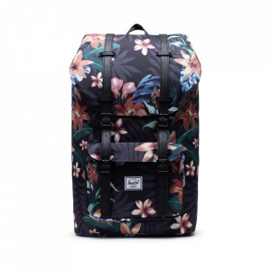 Rucksack Herschel Little America Mid Volume - Summer Floral Schwarz