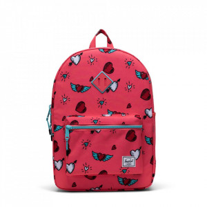Rucsac Herschel Heritage XL Love Doodles Rosu
