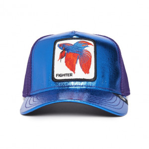Sapca Goorin Brothers Trucker Blue Light Fighter