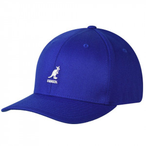 Sapca Kangol Wool Flexfit Baseball Royal
