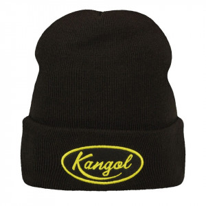 Caciula Kangol Vintage Oval Logo Negru