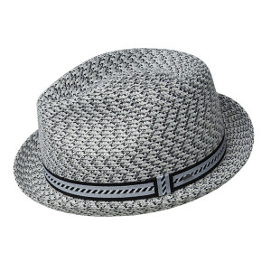 Palarie Bailey of Hollywood Mannes Braided Trilby Gri
