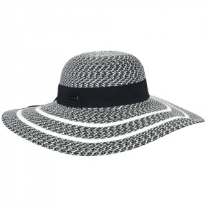 Palarie Betmar Beatrice Wide Brim Floppy Negru Multi