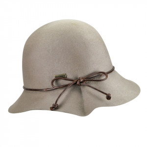 Palarie Betmar Evelyn Cloche Gri