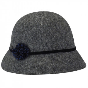Palarie Betmar Sophiya Cloche Gri