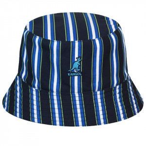 Palarie Kangol Double Pattern Bucket Bleumarin