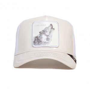 Sapca Goorin Brothers Trucker Big White Lone Wolf