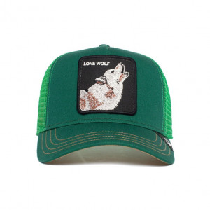 Sapca Goorin Brothers Trucker Wolf Man Verde