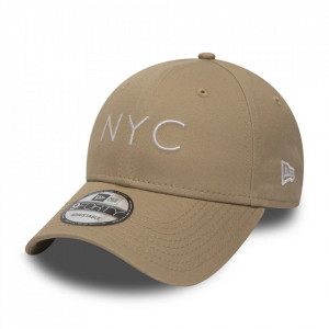 Sapca New Era 9Forty Essential NYC Maro Camel