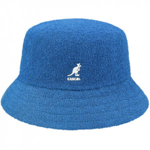 Palarie Kangol Bermuda Bucket Albastru