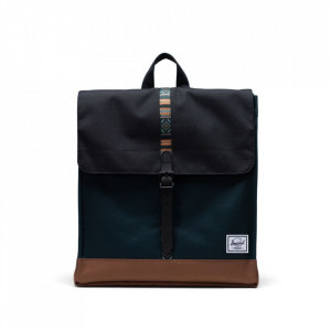 Rucsac Herschel City Mid-Volume Verde-Negru