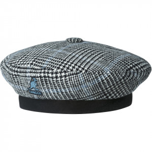 Bereta Kangol Show Your Teeth Beret Negru-Albastru