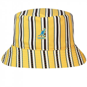Palarie Kangol Double Pattern Bucket Galben