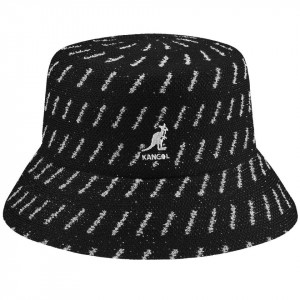 Palarie Kangol Rain Drop Bucket Negru