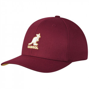 Sapca Kangol 3D Wool Flexfit Red Velvet