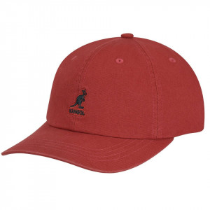 Sapca Kangol Washed Cotton Adjustable Baseball Clay
