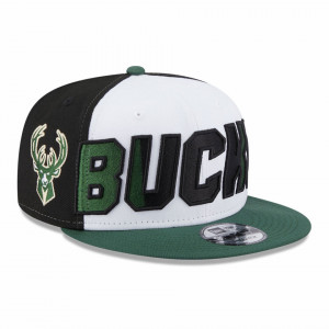 Sapca New Era 9fifty Milwaukee Bucks NBA Back Half