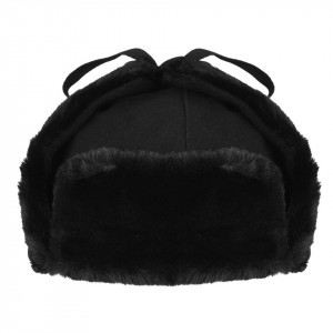 Caciula Kangol Wool Ushanka Negru