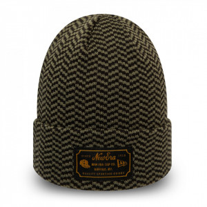 Caciula New Era Heritage Cuff Negru-Verde