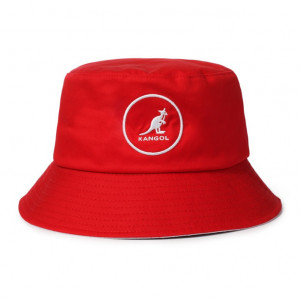 Kangol Cotton Bucket Fischerhut - Rot