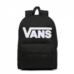 Vans, Rucsac unisex cu logo Old Skool III, Negru