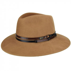 Palarie Bailey of Hollywood Stedman Elite Velour Fedora Camel
