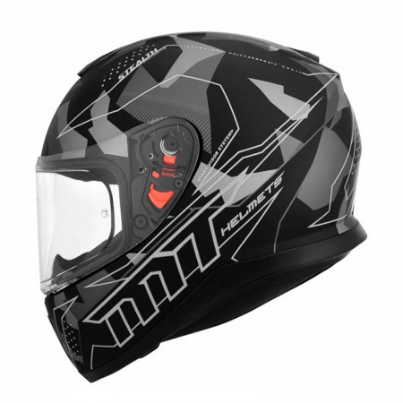 MT Helmets - THUNDER 3 Stealth [sun visor] A2 - gri mat