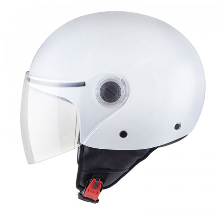 MT Helmets - STREET - alb lucios PEARL