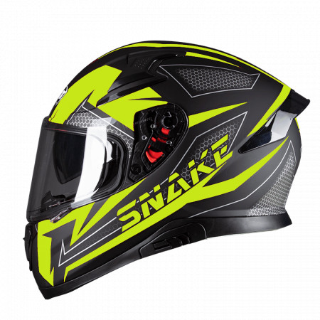 PILOT - SNAKE - NEGRU MAT / GALBEN FLUO