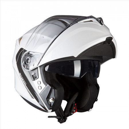 MT Helmets - STORM [sun visor] - alb