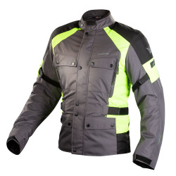 NORDCODE - Geaca HORIZON - gri inchis / galben fluo