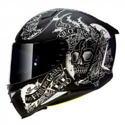 MT Helmets - REVENGE 2 Skull & Roses