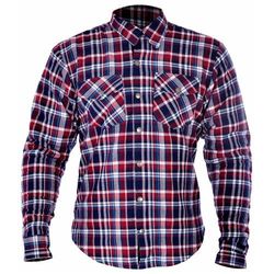 OXFORD - CAMASA FULL KEVLAR KICKBACK CHECKER - ROSU/ALBASTRU