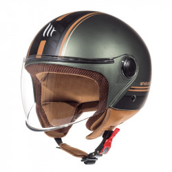 MT Helmets - ENTIRE I2 - maro mat / auriu