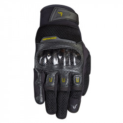 NORDCODE - Manusi AIR TECH - negru / galben fluo