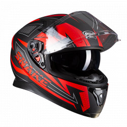 PILOT - SNAKE - NEGRU MAT / ROSU